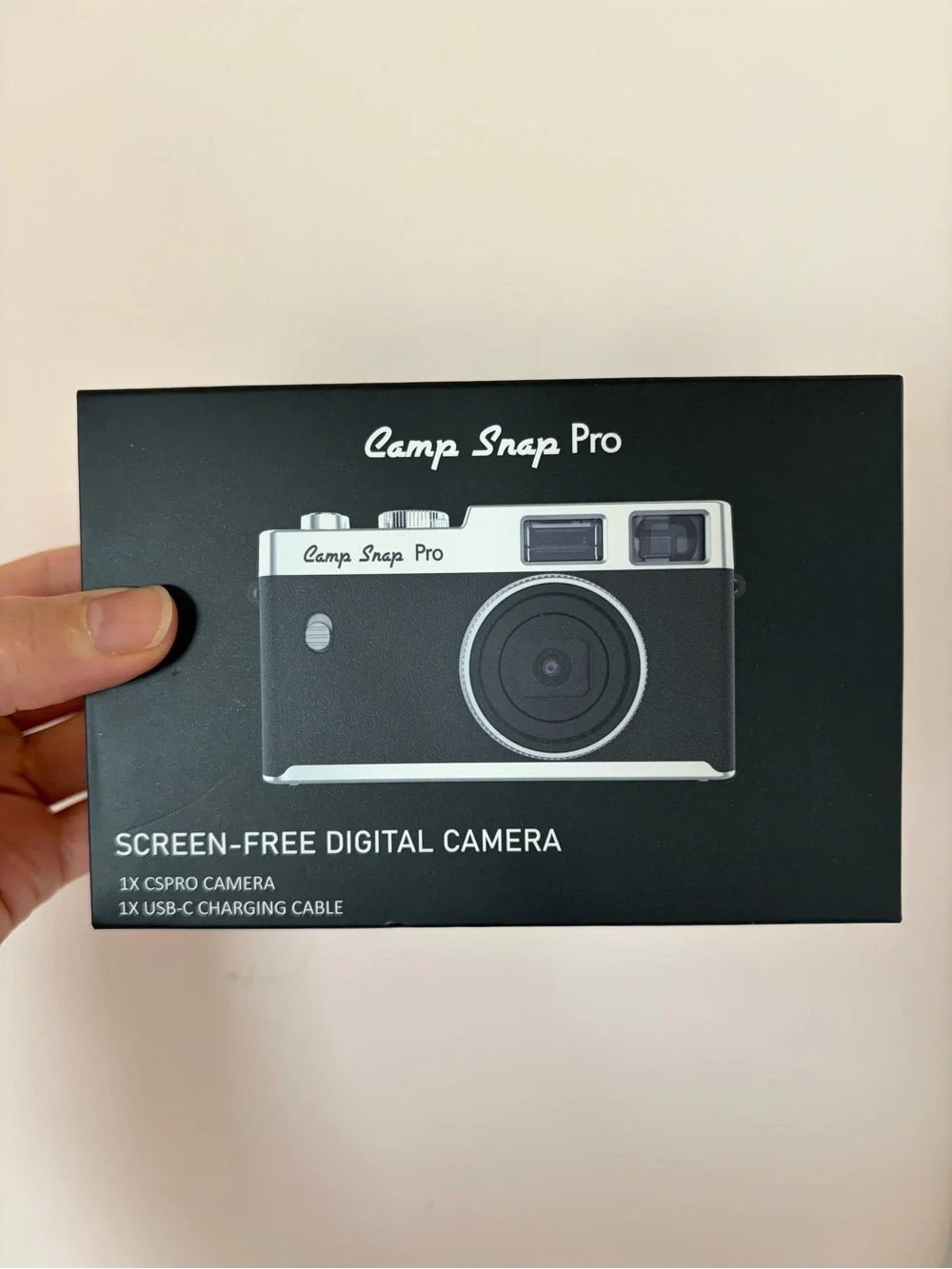 (Like New) Camp Snap Pro Screen-Free Digital Cam — With Vintage Filters + Flash